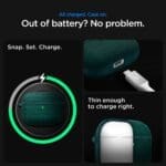 Spigen Urban Fit Apple Midnight Green Kryt AirPods Pro 3