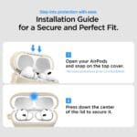 Spigen Urban Fit Apple Midnight Green Kryt AirPods Pro 3