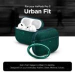 Spigen Urban Fit Apple Midnight Green Kryt AirPods Pro 3
