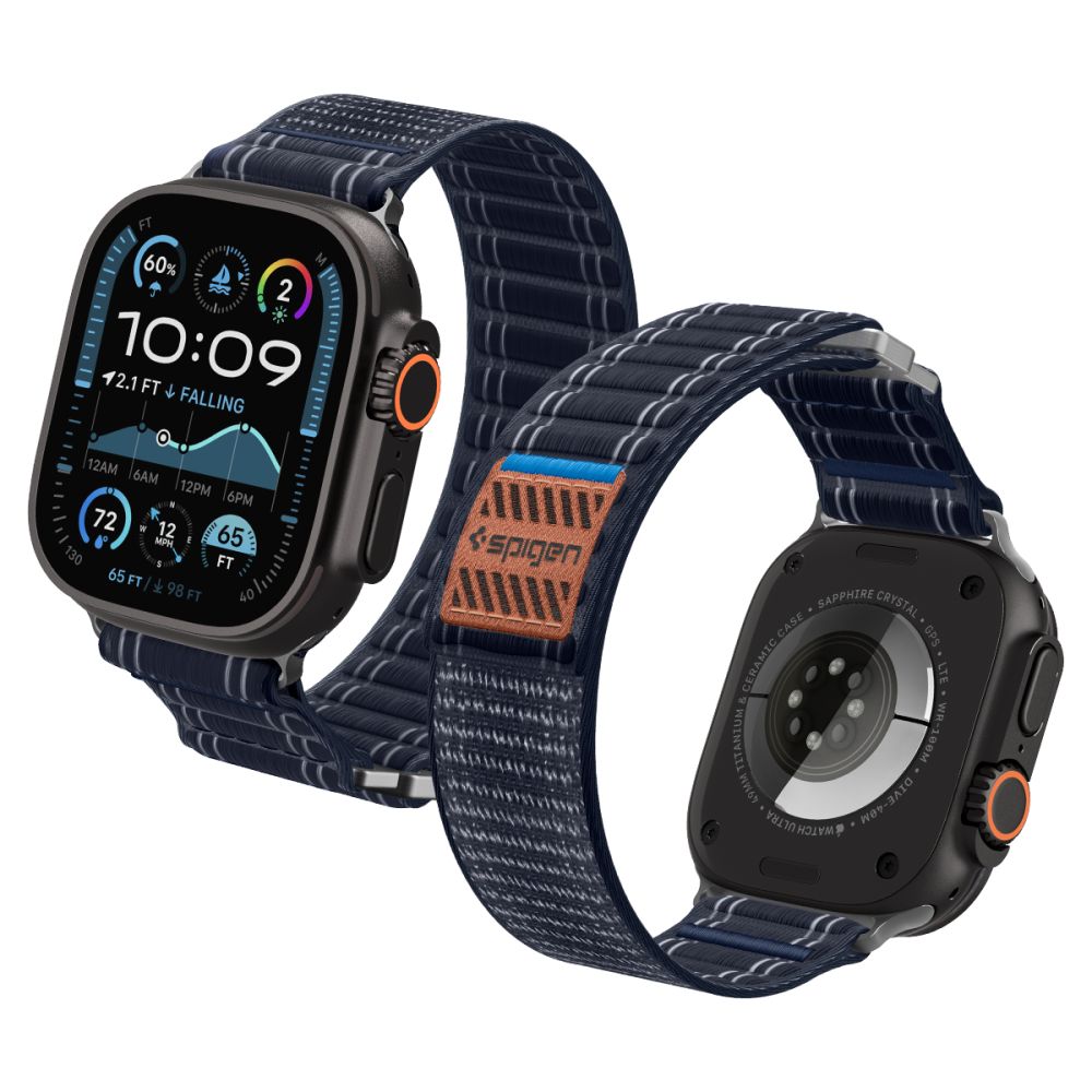 Spigen Wbf0 Band Apple Watch SE/11/10/9/8/7/6/5/4/3/Ultra 1/2/3 (44/45/46/49mm) Navy
