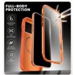 Supcase Iblsn Ares Flip Mag MagSafe Coral Kryt iPhone 17 Pro Max