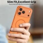 Tech-Protect Basicmag MagSafe Matte Cosmic Orange Kryt iPhone 17 Pro Max