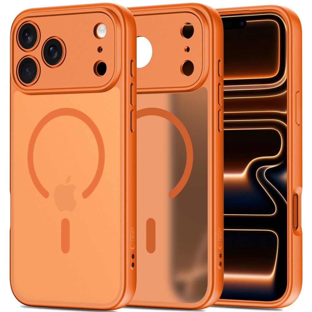 Tech-Protect Basicmag MagSafe Matte Cosmic Orange Kryt iPhone 17 Pro Max