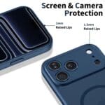 Tech-Protect Basicmag MagSafe Matte Deep Blue Kryt iPhone 17 Pro