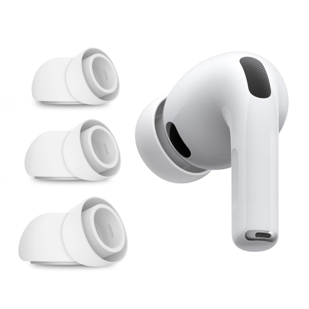 Tech-Protect Ear Tips 3-Pack Apple White AirPods Pro 3