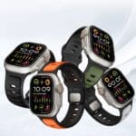 Tech-Protect Iconband Line Apple Watch SE/11/10/9/8/7/6/5/4/3/Ultra 1/2/3 (44/45/46/49mm) Black/Orange