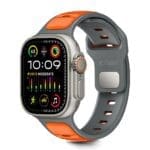 Tech-Protect Iconband Line Apple Watch SE/11/10/9/8/7/6/5/4/3/Ultra 1/2/3 (44/45/46/49mm) Grey/Orange