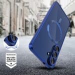 Tech-Protect Magflex MagSafe Navy Blue Kryt Samsung Galaxy S25 Fe