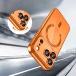 Tech-Protect Magflex MagSafe Shiny Cosmic Orange Kryt iPhone 17 Pro