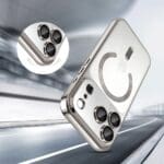 Tech-Protect Magflex MagSafe Shiny Silver Kryt iPhone 17 Pro Max