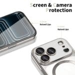 Tech-Protect Magflex MagSafe Shiny Silver Kryt iPhone 17 Pro Max