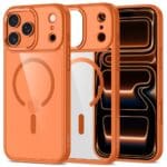 Tech-Protect Magmat MagSafe Cosmic Orange/Clear Kryt iPhone 17 Pro
