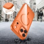 Tech-Protect Magmat MagSafe Cosmic Orange/Clear Kryt iPhone 17 Pro Max