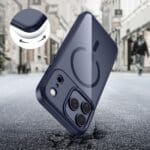 Tech-Protect Magmat MagSafe Deep Blue/Clear Kryt iPhone 17 Pro Max