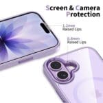 Tech-Protect Magmat MagSafe Lavender/Clear Kryt iPhone 17