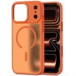Tech-Protect Magmat MagSafe Matte Cosmic Orange Kryt iPhone 17 Pro