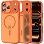 Tech-Protect Magmat MagSafe Matte Cosmic Orange Kryt iPhone 17 Pro