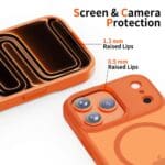 Tech-Protect Magmat MagSafe Matte Cosmic Orange Kryt iPhone 17 Pro