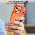 Tech-Protect Magmat MagSafe Matte Cosmic Orange Kryt iPhone 17 Pro