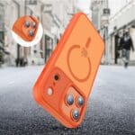 Tech-Protect Magmat MagSafe Matte Cosmic Orange Kryt iPhone 17 Pro Max