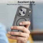 Tech-Protect Magmat MagSafe Matte Crayon Grey Kryt iPhone 17 Pro