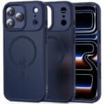 Tech-Protect Magmat MagSafe Matte Deep Blue Kryt iPhone 17 Pro