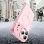 Tech-Protect Magmat MagSafe Matte Pink Kryt iPhone 17 Pro