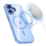 Tech-Protect Magmat MagSafe Mist Blue/Clear Kryt iPhone 17