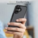 Tech-Protect Magmat Matte Black Kryt iPhone 17