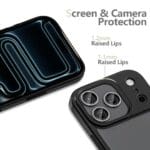 Tech-Protect Magmat Matte Black Kryt iPhone 17 Pro