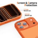 Tech-Protect Magmat Matte Cosmic Orange Kryt iPhone 17 Pro
