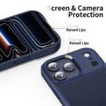 Tech-Protect Magmat Matte Deep Blue Kryt iPhone 17 Pro