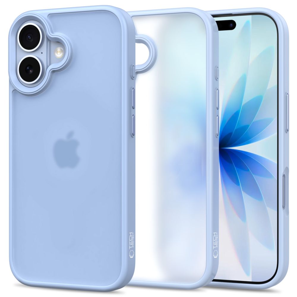 Tech-Protect Magmat Matte Mist Blue Kryt iPhone 17