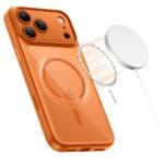 Tech-Protect Magpeak MagSafe Cc Cosmic Orange/Clear Kryt iPhone 17 Pro Max