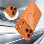 Tech-Protect Magpeak MagSafe Cc Cosmic Orange/Clear Kryt iPhone 17 Pro Max