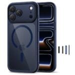 Tech-Protect Magpeak MagSafe Cc Deep Blue/Clear Kryt iPhone 17 Pro Max