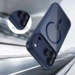 Tech-Protect Magpeak MagSafe Cc Deep Blue/Clear Kryt iPhone 17 Pro Max