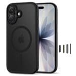 Tech-Protect Magpeak MagSafe Cc Matte Black Kryt iPhone 17
