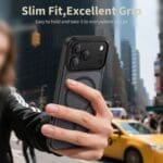 Tech-Protect Magpeak MagSafe Cc Matte Black Kryt iPhone 17 Pro Max