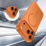 Tech-Protect Magpeak MagSafe Cc Matte Cosmic Orange Kryt iPhone 17 Pro