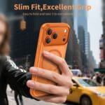 Tech-Protect Magpeak MagSafe Cc Matte Cosmic Orange Kryt iPhone 17 Pro Max