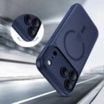 Tech-Protect Magpeak MagSafe Cc Matte Deep Blue Kryt iPhone 17 Pro