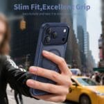 Tech-Protect Magpeak MagSafe Cc Matte Deep Blue Kryt iPhone 17 Pro Max