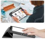 Tech-Protect Sc Pen Canvas Charcoal Grey Kryt Samsung Galaxy Tab A11 8.7 X133/X135/A9 8.7 X110/X115