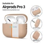 Tech-Protect Silicone Apple Caffe Latte Kryt AirPods Pro 3