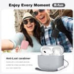 Tech-Protect Silicone Apple Crayon Grey Kryt AirPods Pro 3