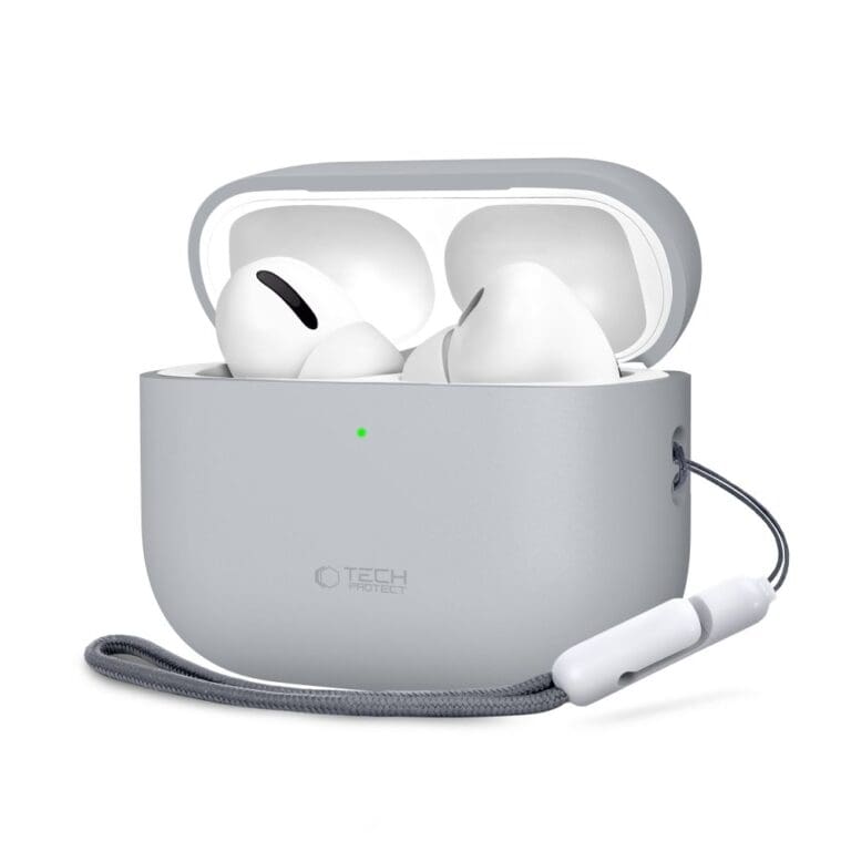 Tech-Protect Silicone Apple Crayon Grey Kryt AirPods Pro 3