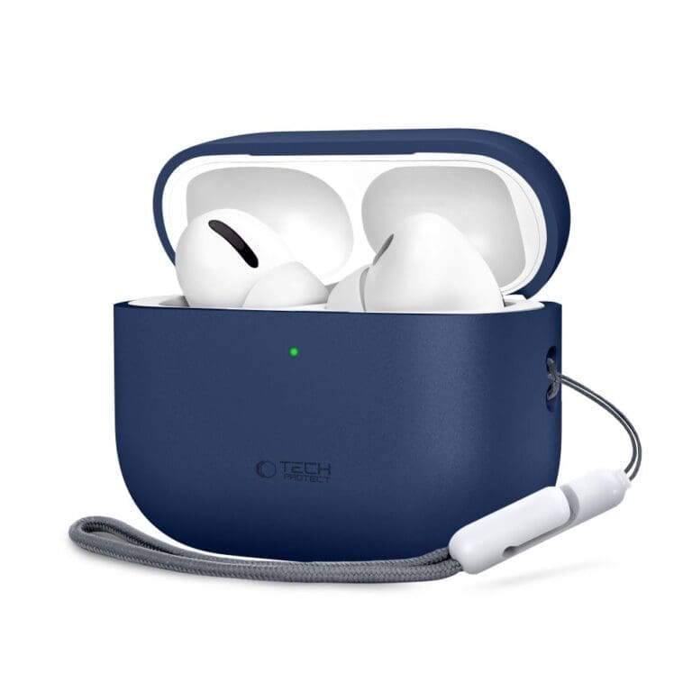 Tech-Protect Silicone Apple Navy Blue Kryt AirPods Pro 3
