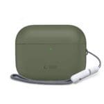 Tech-Protect Silicone Apple Olive Green Kryt AirPods Pro 3