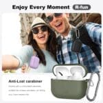 Tech-Protect Silicone Hook Apple Baby Blue Kryt AirPods Pro 3